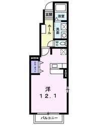 フルール　Ｂの物件間取画像